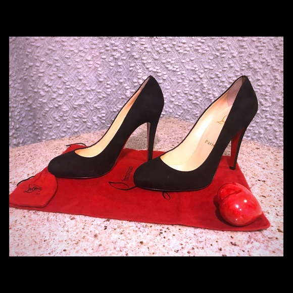 Christian Louboutin Shoes - Authentic Christian Louboutin Simple Pump, Suede